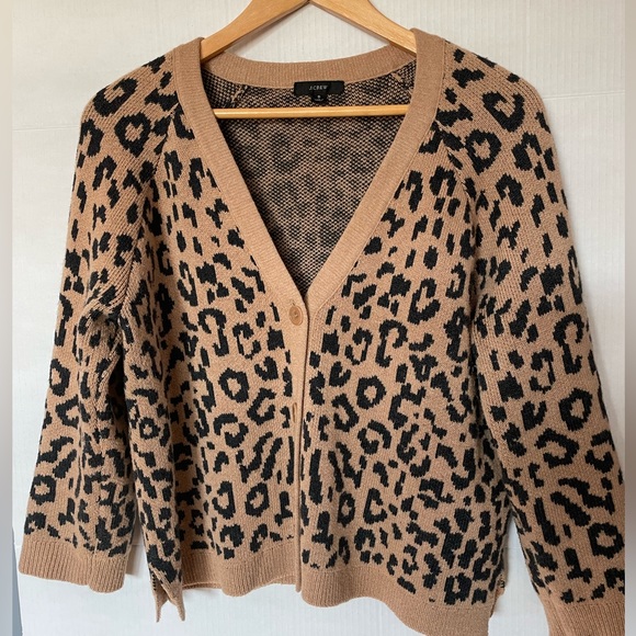 J. Crew V-neck Cardigan Sweater - Picture 4 of 5